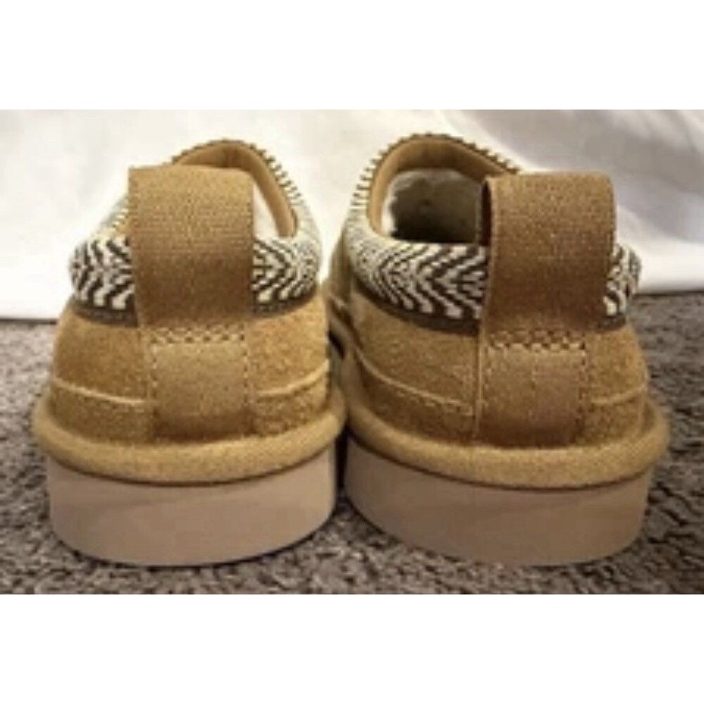 Koolaburra by UGG K Burree Slip-On/Slides, Suede, Chestnut, Girl’s Size 12 NIB - Picture 5 of 10